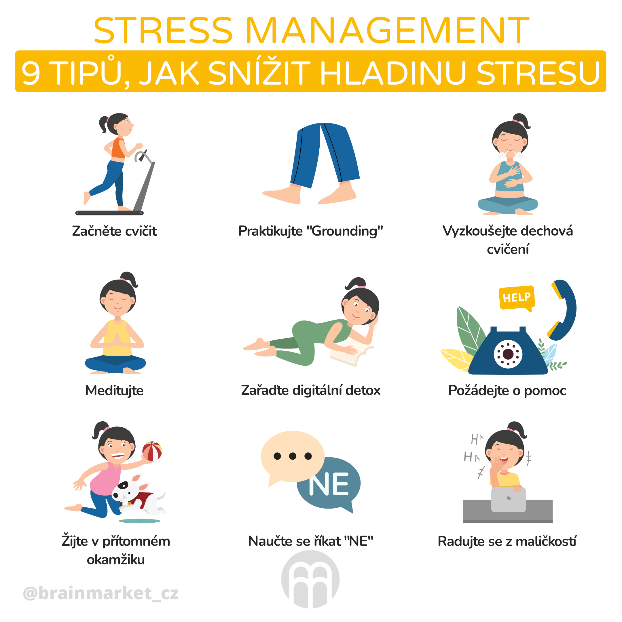 Co uvolňuje stres?