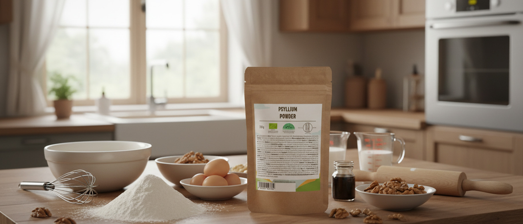 psyllium pentru coacere