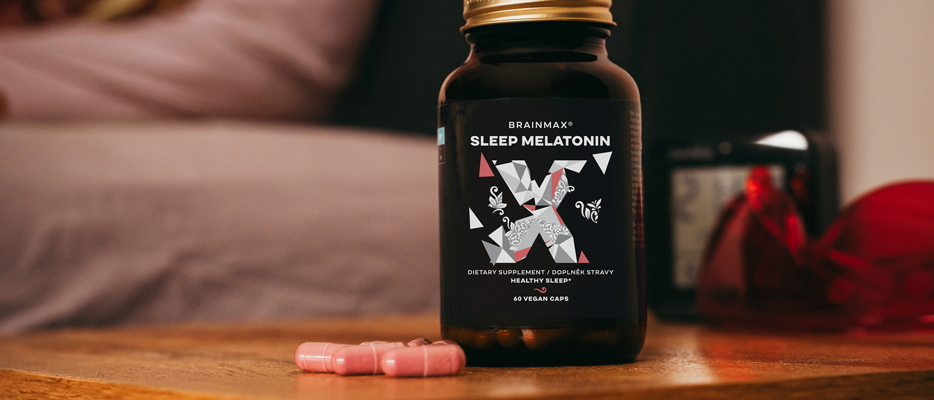 melatonín na spanie v kapsulách