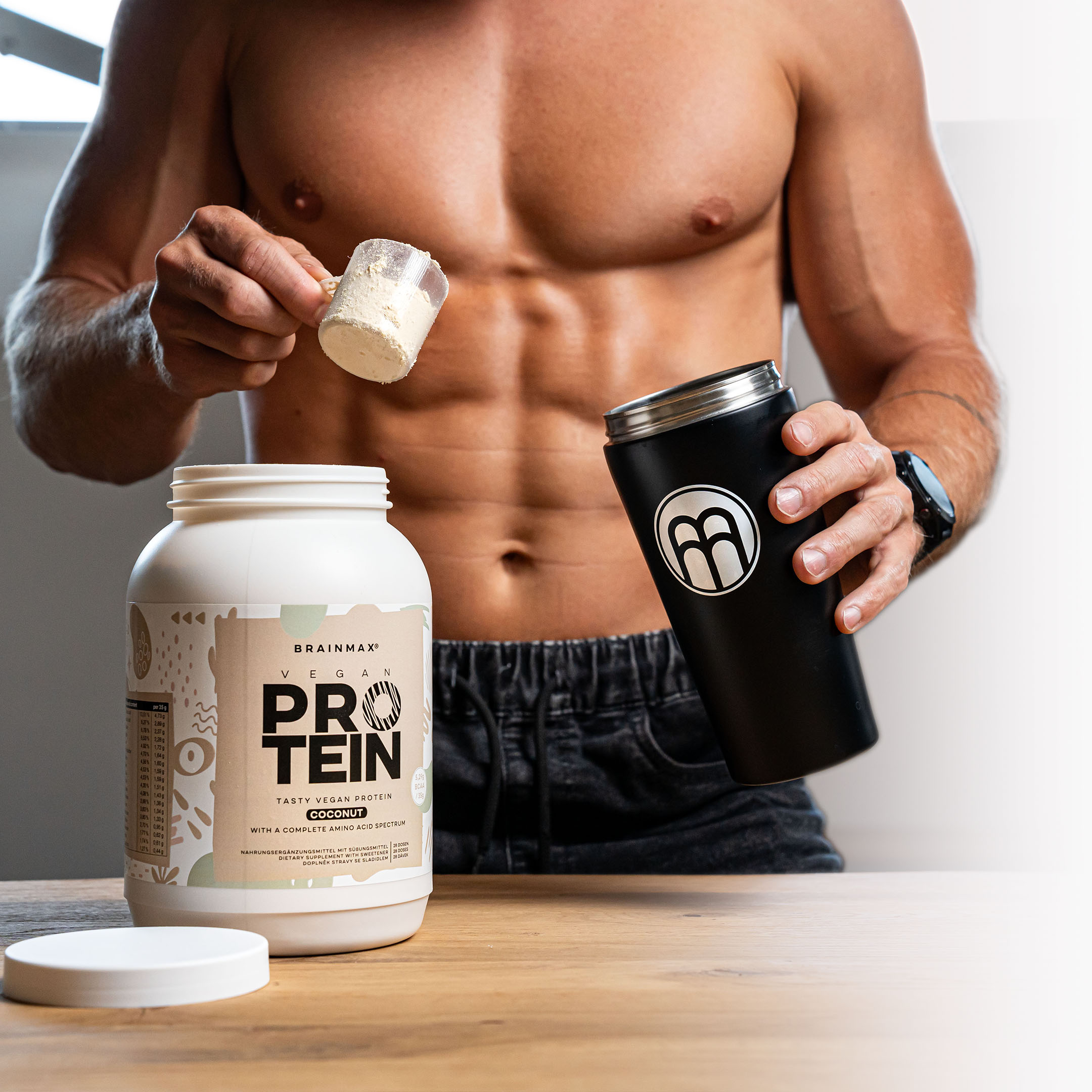 Veganes Protein