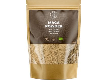 BrainMax Pure® Maca Powder, Maca BIO prášek, 200 g