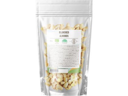 BrainMax Pure® Mandle blanšírované, BIO, 250 g