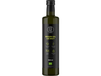 BrainMax Pure® Brain MCT Oil C8 BIO, 500 ml