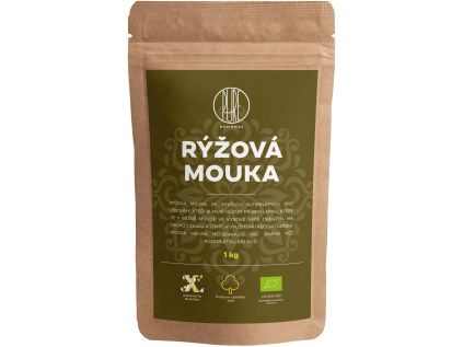 BrainMax Pure® Rýžová mouka, bezlepková BIO, 1 kg