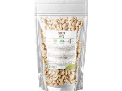 BrainMax Pure® Cashew Nuts, Kešu ořechy, BIO, 250 g