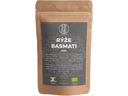 BrainMax Pure® Rýže, bílá, Basmati, BIO, 1 kg