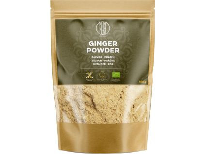 BrainMax Pure® Zázvor, prášek, BIO, 100 g