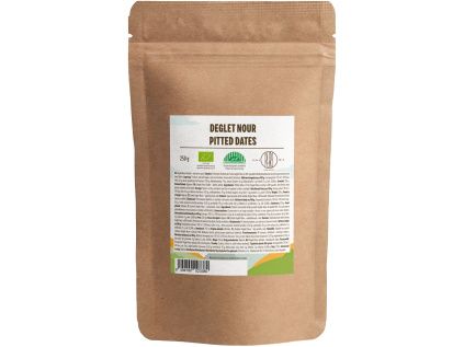 BrainMax Pure® Datle Deglet Nour sušené, vypeckované, BIO, 250 g