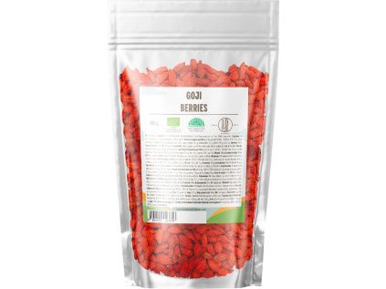 BrainMax Pure® Goji sušené, kustovnice čínská, BIO, 200 g