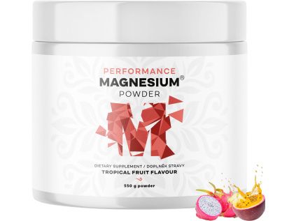Performance Magnesium® Powder, hořčík bisglycinát v prášku, 90 dávek, 550 g