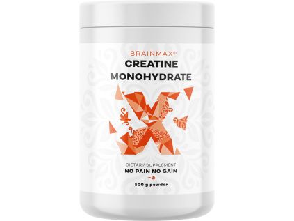 BrainMax Creatine® Monohydrate, Kreatin monohydrát, 500 g