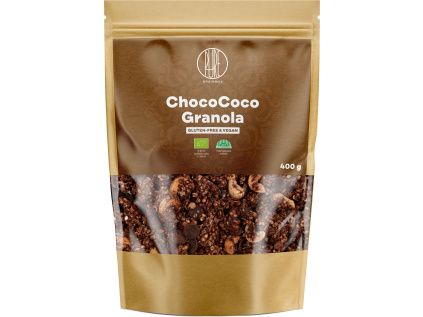 BrainMax Pure® ChocoCoco Granola, Čokoláda a Kokos, BIO, 400 g