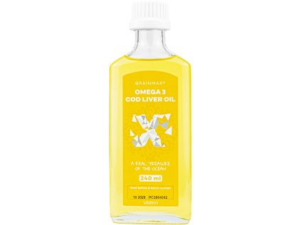 Brainmax Omega 3 Cod Liver Oil®, 240 ml