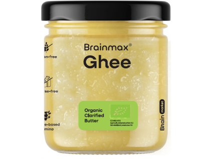 BrainMax Pure® Ghee, přepuštěné máslo GHÍ, BIO, 270 g