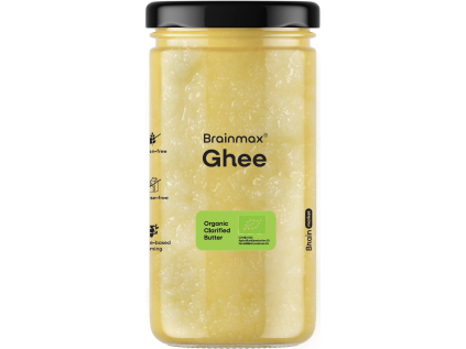 BrainMax Pure® Ghee, přepuštěné máslo GHÍ, BIO, 590 g