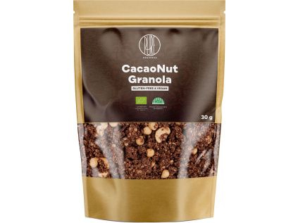 BrainMax Pure® CacaoNut Granola, Kakao a Lískový ořech, BIO, 30 g