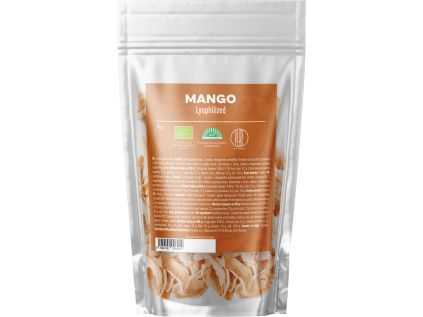 BrainMax Pure® Lyophilized Mango, Lyofilizované mango, BIO, 45 g