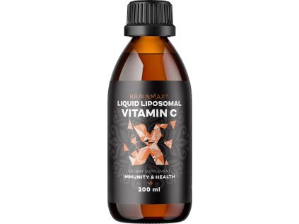 BrainMax Lipozomální Vitamín C, 200 ml