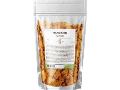 BrainMax Pure® Lyofilizované mandarinky, 45 g