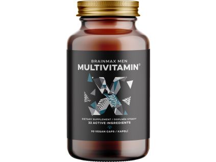 BrainMax Men Multivitamin®, multivitamín pro muže, 90 rostlinných kapslí