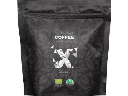 BrainMax Coffee Káva Honduras SHG, mletá, BIO, 250 g