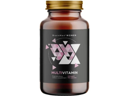 BrainMax Women Multivitamin®, multivitamín pro ženy, 90 rostlinných kapslí
