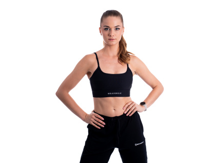 BrainMax dámská sportovní podprsenka, černá