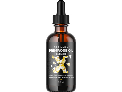 BrainMax Primrose oil BIO, pupálkový olej, 90 ml