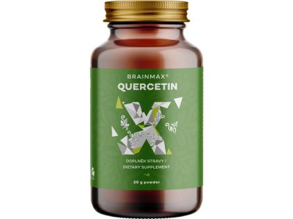 BrainMax Quercetin powder, kvercetin prášek, 20 g