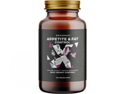 BrainMax Appetite & Fat Control, 120 rostlinných kapslí