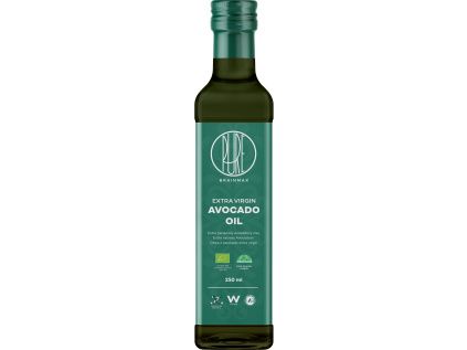 BrainMax Pure® Extra Virgin Avocado Oil, Panenský Avokádový olej, BIO, 250 ml