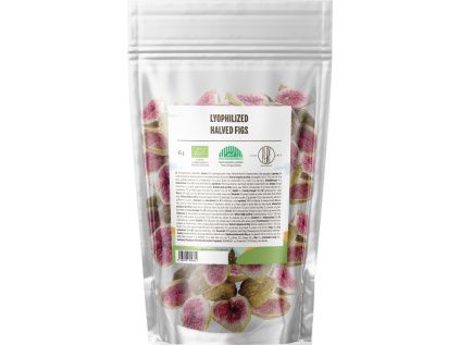 BrainMax Pure® Lyophilized Halved Figs, Lyofilizované fíky půlky, 45 g