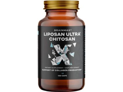 BrainMax Liposan Ultra®, Chitosan Beauty Essentials, 100 kapslí