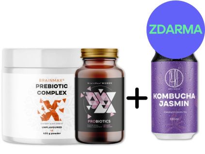 BrainMax sada Zdravá střeva + dárek!