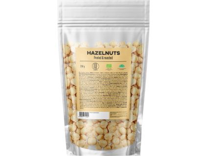 BrainMax Pure® Hazelnuts Peeled & Roasted, BIO, 250 g