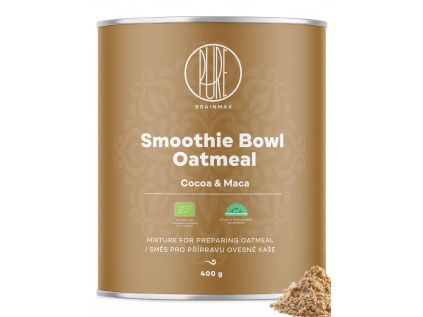BrainMax Pure® Ovesná kaše, maca a kakao, BIO, 400 g