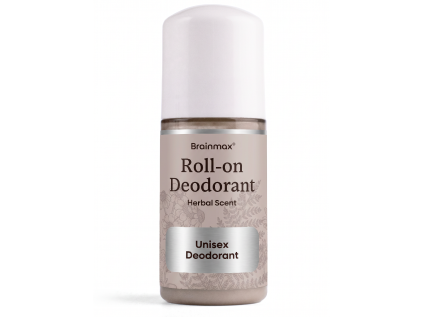 BrainMax® Natural Roll-on Deodorant, Herbal, 50 ml