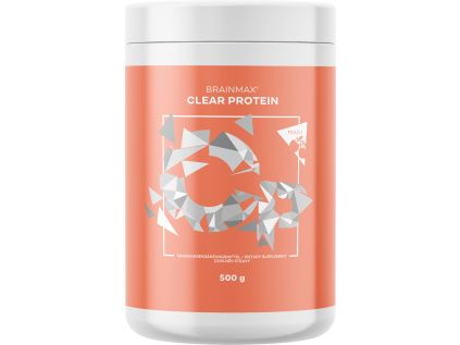 BrainMax Clear Protein®, broskev, 500 g