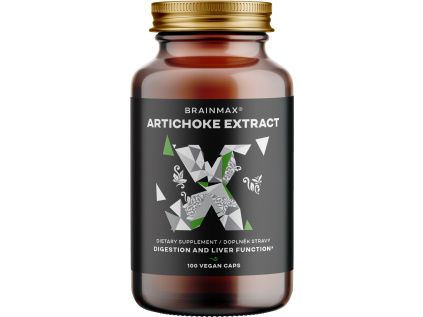BrainMax Artichoke Extract, 500 mg, 100 rostlinných kapslí