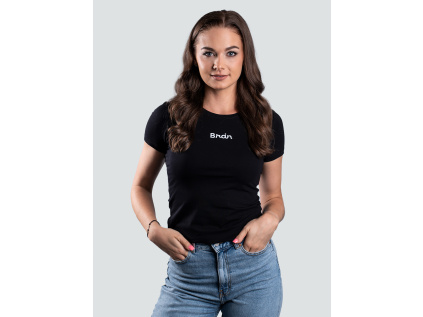 Brain dámské tričko Think Healthy, černá