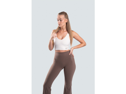 Brain dámská sportovní podprsenka Basic, krémová