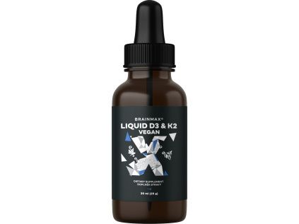 BrainMax Vegan Liquid D3 & K2, 30 ml