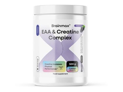 BrainMax® EAA & Creatine Complex, Blackcurrant, 500 g