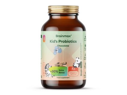 BrainMax® Kid’s Probiotics Chocolate, 40 dražé