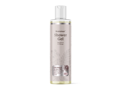 BrainMax® Shower Gel Bergamot & Orange, 200 ml