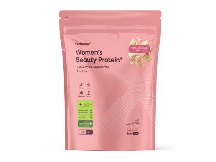 BrainMax Women’s Beauty Protein®, White Chocolate, 500 g