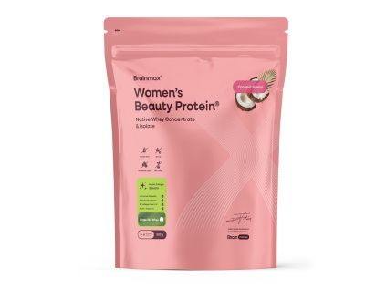 BrainMax Women’s Beauty Protein®, Coconut, 500 g