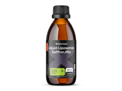 BrainMax® Liquid Liposomal Saffron Mix, Pure, 250 ml