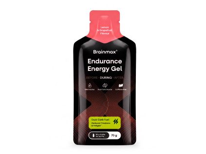 BrainMax® Endurance Energy Gel, Lemon & Grapefruit, 70 g
