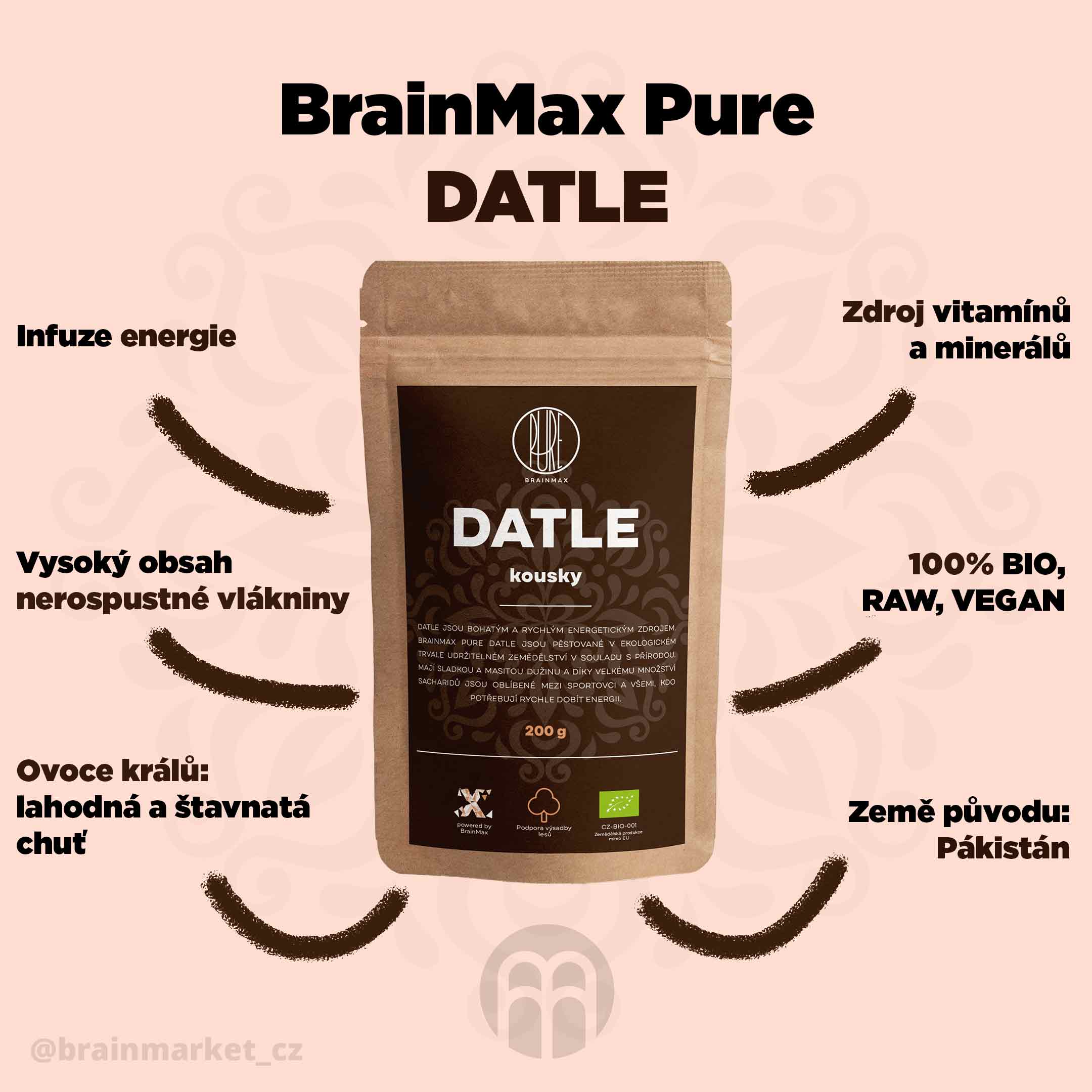 BrainMax Pure Datle - BrainMarket.cz